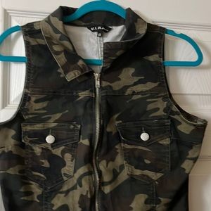 Camouflage Jump Suit